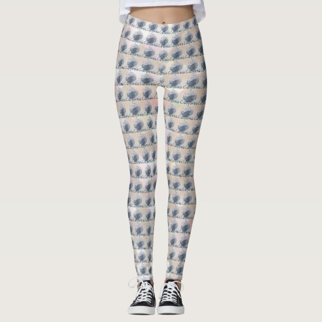 California Women's Leggings (Front)