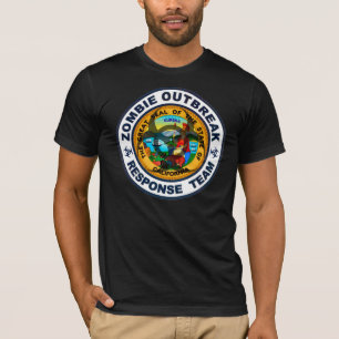 California Zombie Outbreak Response Team T-Shirt