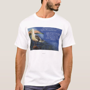 CaliforniaGreetings From, Seagull Poem T-Shirt