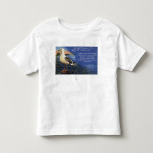 CaliforniaGreetings From, Seagull Poem Toddler T-Shirt