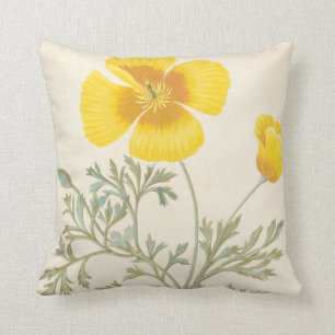 Californian Eschscholtzia Cushion