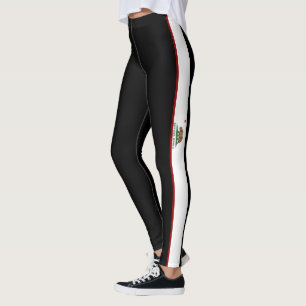 Californian flag leggings
