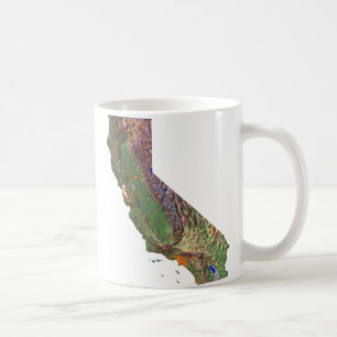 Californian Flag + Map Mug