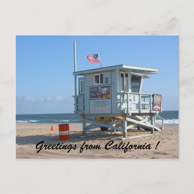 californian greetings postcard (Front)