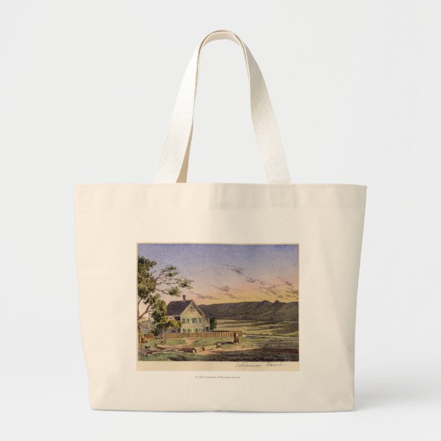 Californian Ranch Large Tote Bag (Front)