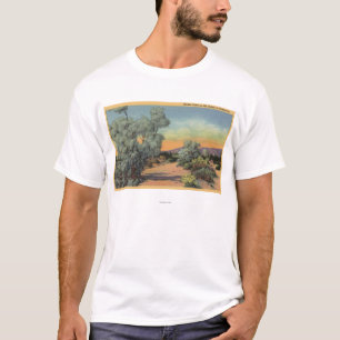 CaliforniaView of Smoke Trees in Desert T-Shirt