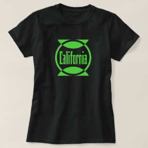CaliforniaYellow Green Logo Design #1 T-Shirt