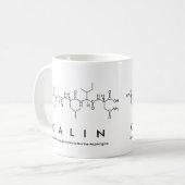Calin peptide name mug (Front Left)