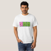 Calin periodic table name shirt (Front Full)