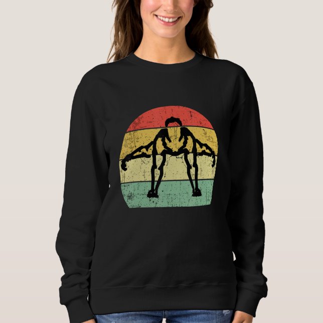 calisthenics body weight dips pull up bars calisth sweatshirt (Front)