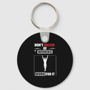 Calisthenics Street Workout Coach Sport Gym Motiva Key Ring