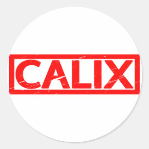 Calix Stamp Classic Round Sticker