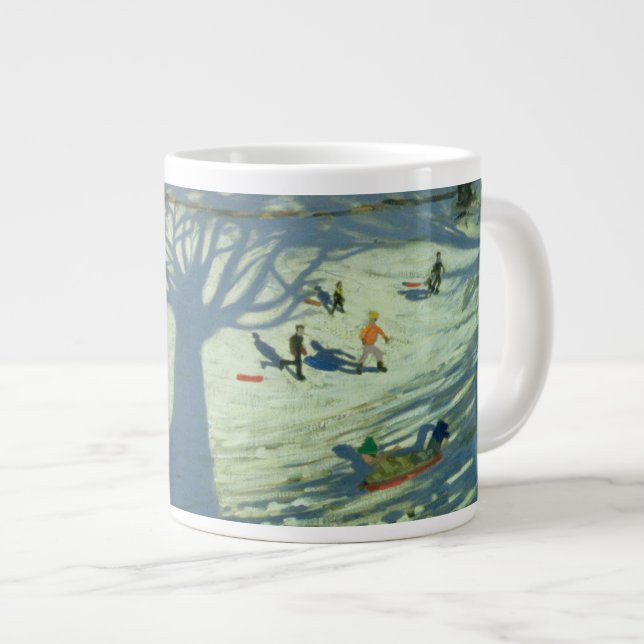 Calke Abbey House Winter 2002 Large Coffee Mug (Front Right)