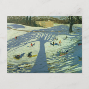 Calke Abbey House Winter 2002 Postcard