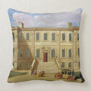 Calke Hall, Derbyshire, the Seat of Sir Henry Harp Cushion