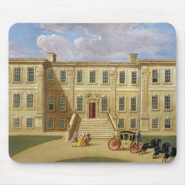 Calke Hall, Derbyshire, the Seat of Sir Henry Harp Mouse Mat (Front)