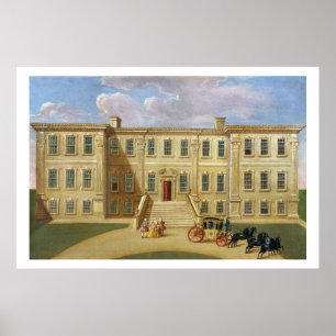 Calke Hall, Derbyshire, the Seat of Sir Henry Harp Poster