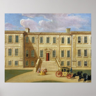 Calke Hall, Derbyshire, the Seat of Sir Henry Harp Poster