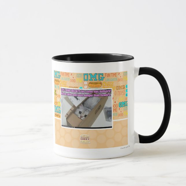 Call 1-800-LOLCATS Mug (Right)