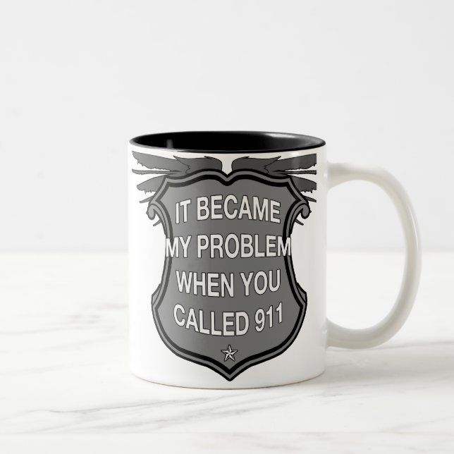 Call 911 Coffee Mug (Right)