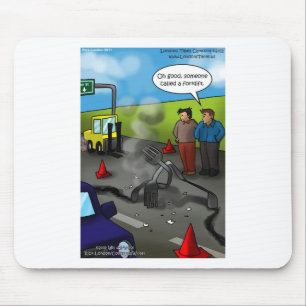 Call A Forklift Funny Gifts Tees Mugs etc Mouse Mat