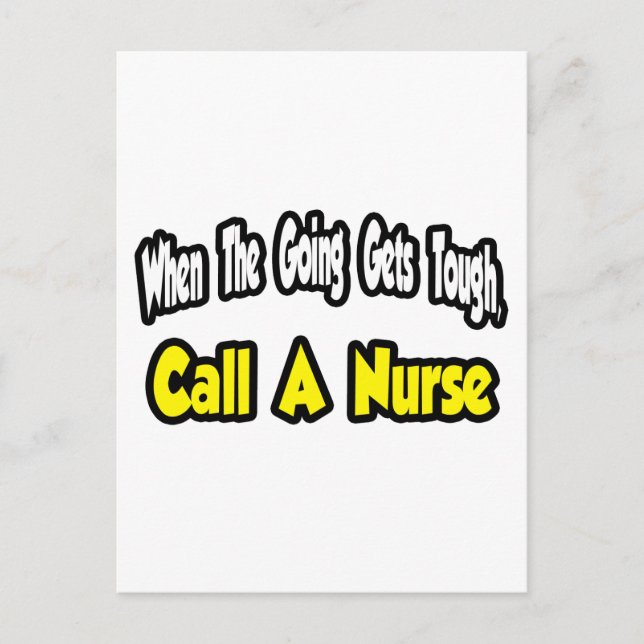 Call a Nurse Postcard (Front)