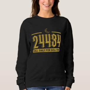 Call Daily For Solution Muslim Islam Quran Mosque Sweatshirt