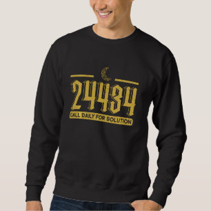 Call Daily For Solution Muslim Islam Quran Mosque Sweatshirt
