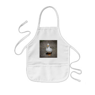 Call duck kids apron