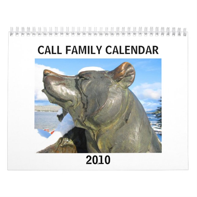 Call Family Calendar 2010 (Cover)