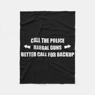 Call For Backup Funny Workout Gym Bodybuilding Bic Fleece Blanket