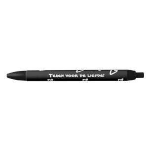 Call for witnesses by hand black ink pen