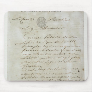 Call from Maximilien de Robespierre Mouse Mat