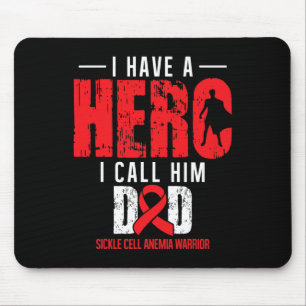 Call Him Dad- Sickle Cell Anaemia Awareness Suppor Mouse Mat