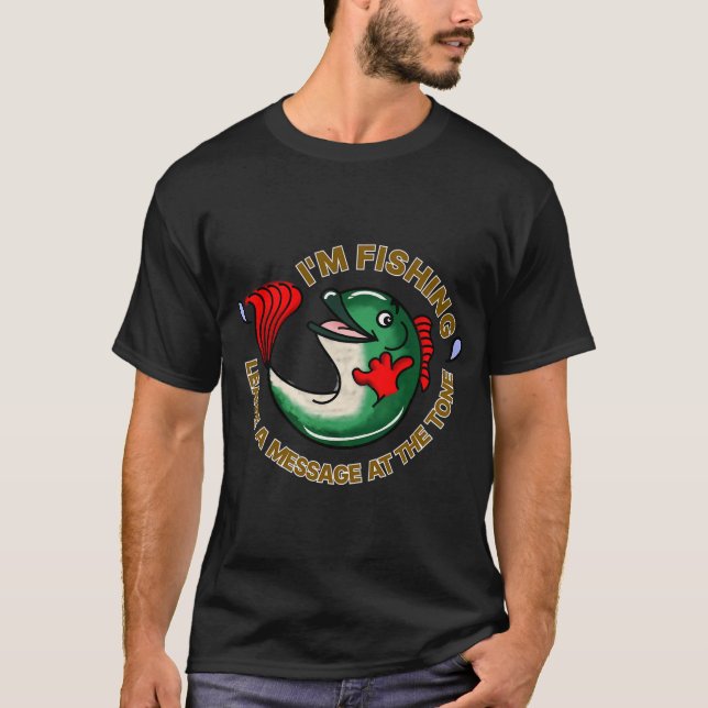 CALL ME ANGLING NUT 4 T-Shirt (Front)