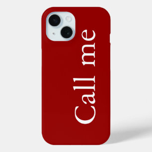 Call Me - Case-Mate iPhone Case