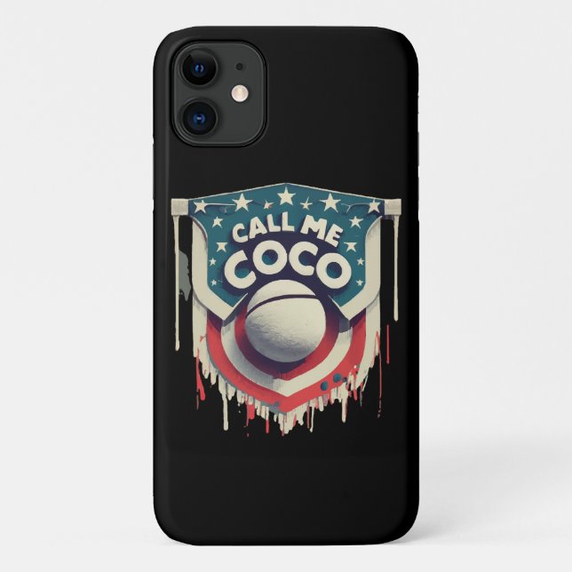 Call Me Coco Call Me Champion Case-Mate iPhone Case (Back)