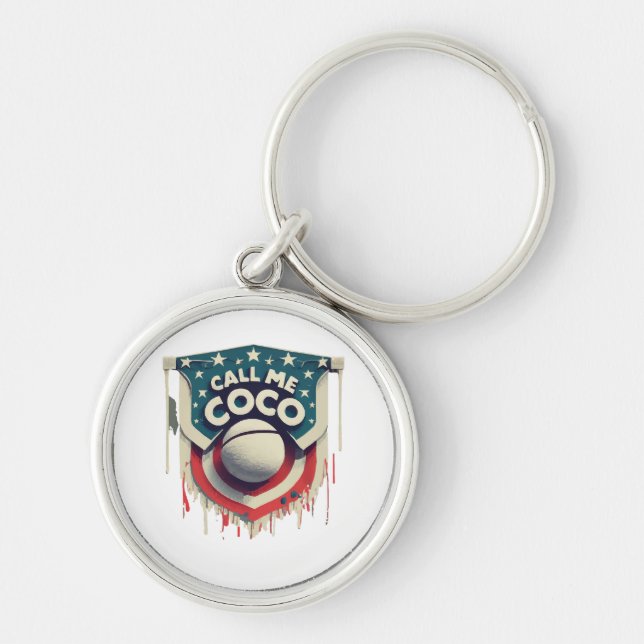 Call Me Coco Call Me Champion Key Ring (Front)