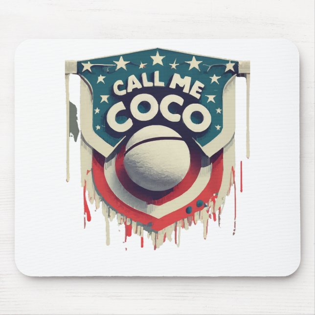 Call Me Coco Call Me Champion Mouse Mat (Front)