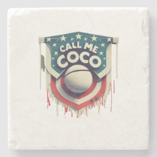 Call Me Coco Call Me Champion Stone Coaster