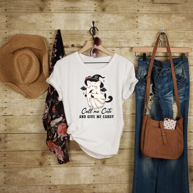 Call me cute and give me candy T-Shirt (CALL ME CUTE AND GIVE ME CANDY SHIRT
)