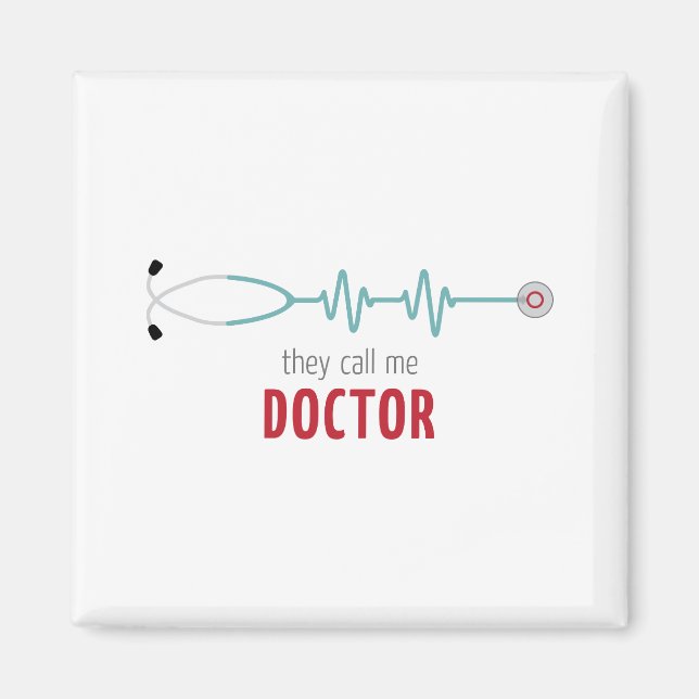 Call Me Doctor Magnet (Front)