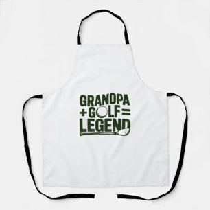 Call Me Grandpa, Watch Me Golf Apron