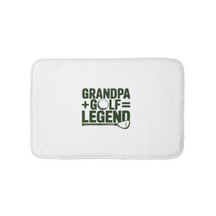 Call Me Grandpa, Watch Me Golf Bath Mat