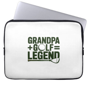 Call Me Grandpa, Watch Me Golf Laptop Sleeve