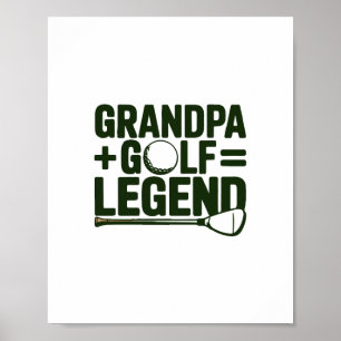 Call Me Grandpa, Watch Me Golf Poster