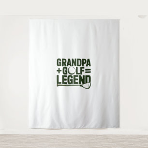 Call Me Grandpa, Watch Me Golf Tapestry