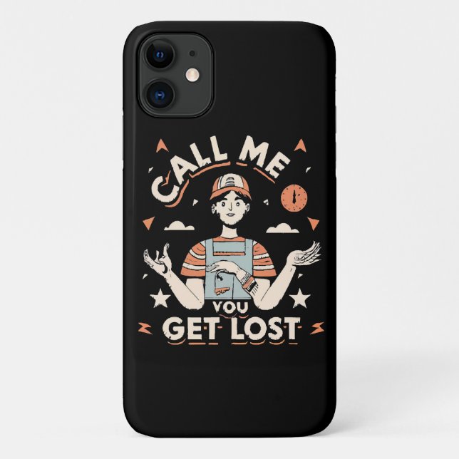 call me if you get lost Case-Mate iPhone case (Back)