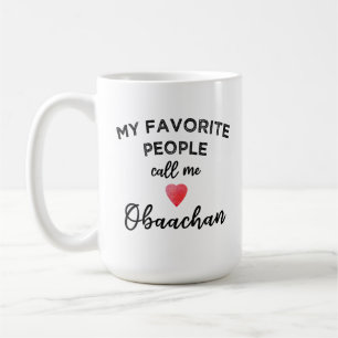 Call Me OBAACHAN Japanese Grandmother Affectionate Coffee Mug