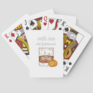 Call Me Old Fashioned Playing Cards